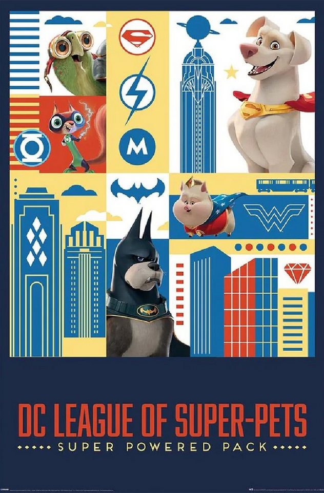 PYRAMID Poster DC League of SuperPets Poster Activate 61 x 91,5 cm von PYRAMID