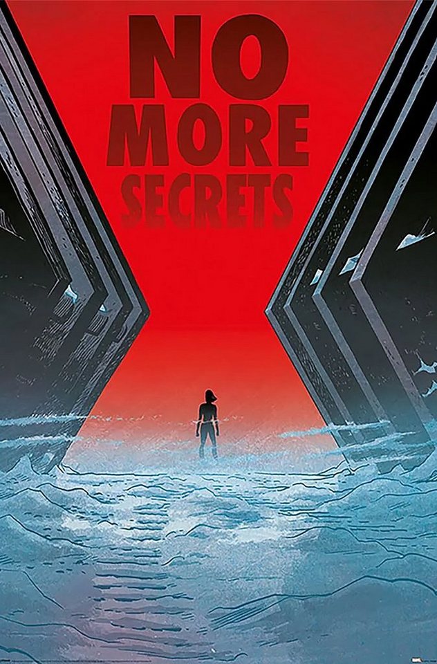 PYRAMID Poster Black Widow Poster Marvel No More Secrets 61 x 91,5 cm PYRAMID Poster Black Widow Poster Marvel No More Secrets 61 x 91,5 cm von PYRAMID