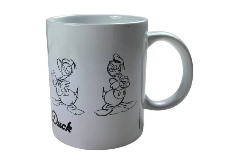PYRAMID Tasse Donald Duck Zeichnung Kaffeebecher Disney Tasse von PYRAMID