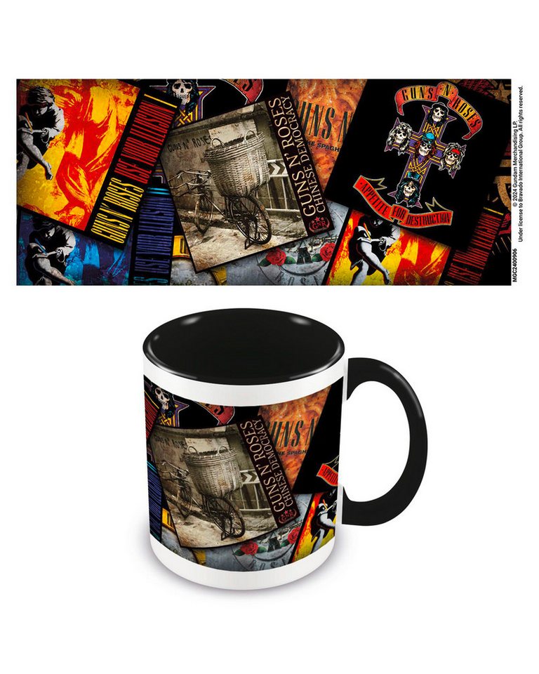 PYRAMID Tasse Guns N' Roses Tasse Album Collage PYRAMID Tasse Guns N' Roses Tasse Album Collage von PYRAMID