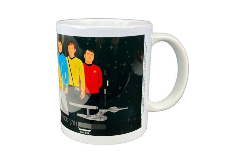 PYRAMID Tasse Star Trek Besatzung Kaffeebecher von PYRAMID