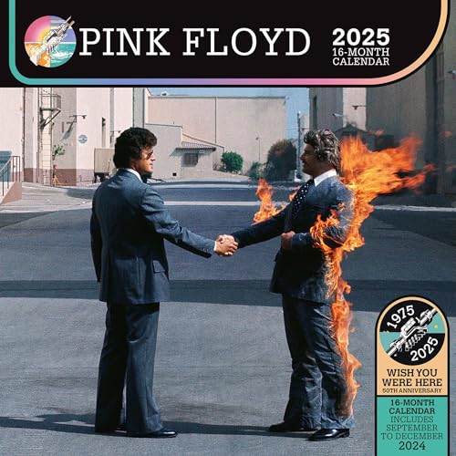 Pink Floyd 2025 30X30 Broschürenkalender von Pyramid