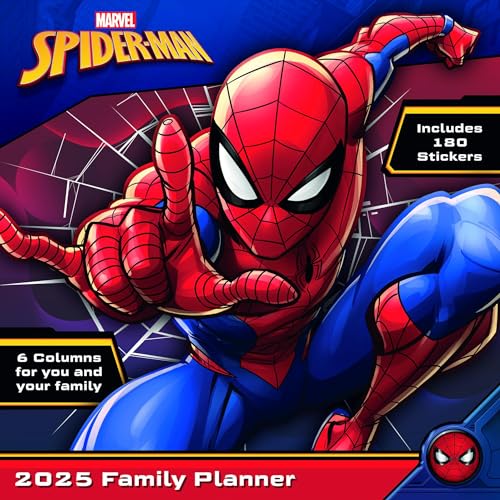 Spider-Man 2025 30X30 Familienplaner von PYRAMID
