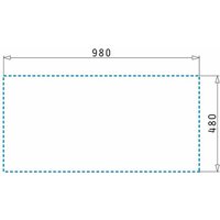 Einbauspüle Alea, Küchenspüle 100x50cm, Spüle 1,5 Becken, Edelstahl - Edelstahl von PYRAMIS