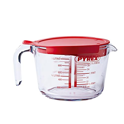 Messbecher 1l mit Deckel von Pyrex