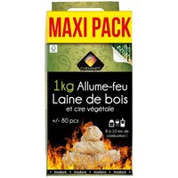 Holzwolleanzünder 100% pflanzlich 1kg von PYROFEU