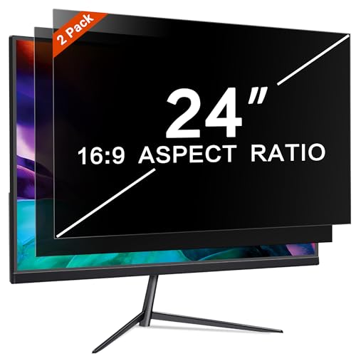 PYS 2 pcs 24 Zoll 16:9 Monitor blickschutzfolie von PYS