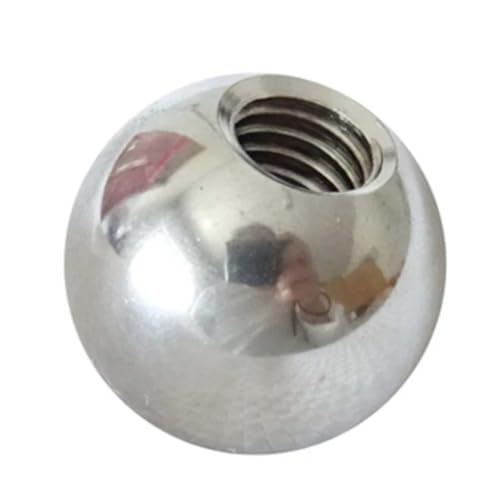 1 Stück 304ss M3 Gewindeschraube mit rundem Kugelkopf – langlebige Gewindebohr-Griffkugel for Heimwerker-Hardware-Zubehör(M3x12mm) von PYSyansu