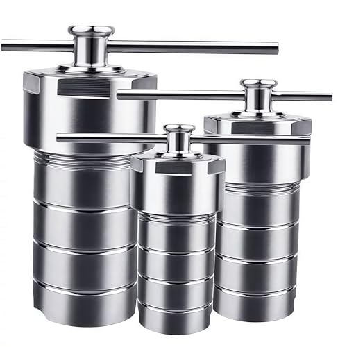 1-teiliger Hochdruck-Hydrothermalsynthesereaktor – PTFE-Innentank, for die Nanomaterialsynthese und chemische Forschung(500ml) von PYSyansu