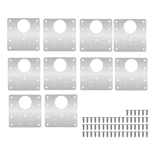 10er-Pack verdeckte Soft-Close-Scharniere for Schranktüren mit Montageplatten – Hochwertiges Reparaturset for Stahlscharniere for Möbel 10er-Pack verdeckte Soft-Close-Scharniere for Schranktüren mit Montageplatten – Hochwertiges Reparaturset for Stahlscharniere for Möbel von PYSyansu