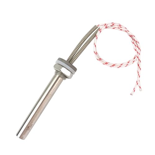 2 STÜCKE 12 V 200 W Heizpatrone - SUS304 Elektrisches Tauchrohrheizelement zur Warmwasserbereitung von PYSyansu
