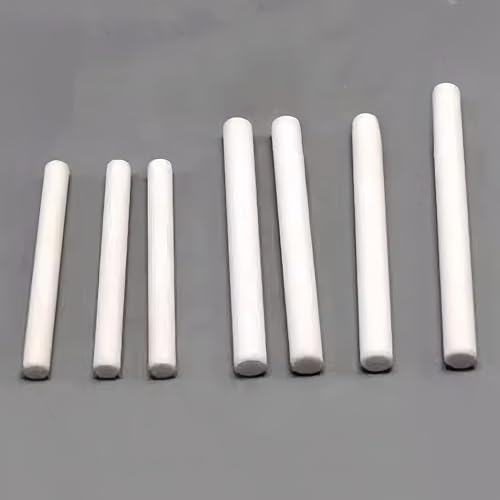 2PC bearbeitbare Keramikstäbe - temperaturschockbeständiges mikrokristallines Glas zur Isolierung(D10x300mm) von PYSyansu