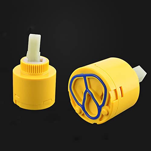 Ersatzkartusche for Keramikscheiben-Wasserhahn – Einhebel-Wasserhahnkartusche for Küchen- und Badarmaturen (1 Stück)(S-40mm) von PYSyansu