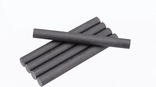 Graphitstäbe 99,9% Elektrodenzylinder for Metallurgie, Elektronik und mehr – 150 mm Länge, 3–5 mm Durchmesser, 4er-Pack(D3mm) von PYSyansu