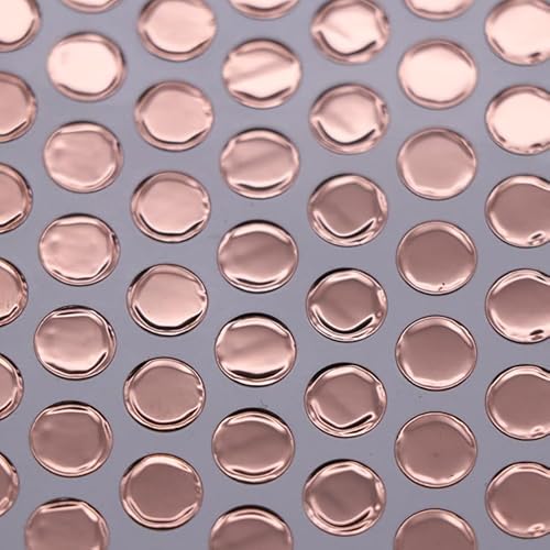 Leitfähige Kupferfolienblätter – Packung mit 1000 Stück, 0,05 mm Dicke for EMI-Abschirmung und Touch-Button-Schalter(D6mm) von PYSyansu