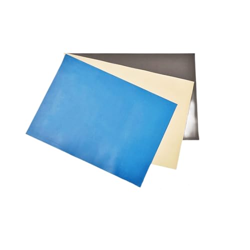 Leitfähige Silikonkautschukplatte zur EMI-Abschirmung – 381 mm x 254 mm – anpassbare Dickenoptionen(Silver Coated Aluminum powder,254x381x1.57mm) von PYSyansu