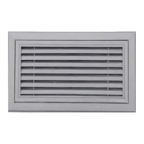 PYSyansu 1 Stück Aluminium-Zugangsplatte for Lüftungsöffnungen – Inspektionsluke im Rollladenstil for Trockenbauwände – Anpassbar in verschiedenen Größen in Grau(29.5x31.5in) von PYSyansu