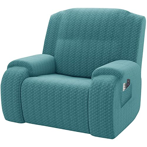 PYSyansu All-Inclusive-Überzug for übergroße, Dehnbare Liegesessel – Rutschfester, weicher Möbelschutz for manuelle und elektrische Liegesessel(Grass Green) von PYSyansu
