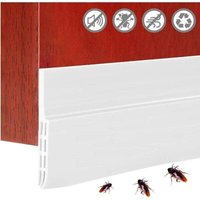 -120 x 5 cm Anti-Kälte-Türzugstopper, selbstklebender Türstopper, Schallschutz, Wärmedämmung, winddicht, weicher Silikon-Wetterschutz gegen Mäuse und von PYYGY