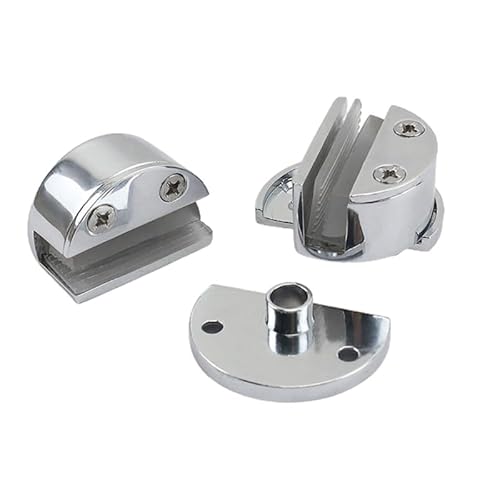 Duschglastürscharniere Glass door hinge 360-degree rotating axis, set of 2 Duschglastürscharniere Glass door hinge 360-degree rotating axis, set of 2 von PZOFERLIN