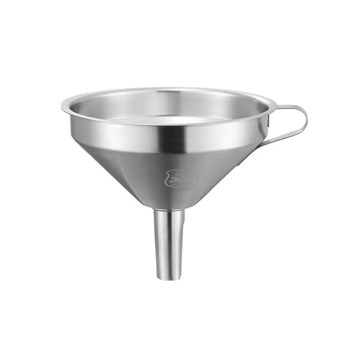 Edelstahl-Filtertrichter 304 Edelstahl Trichter mit Mesh-Filter Küche Haushalt mehrere Größen(15CM) von PZOFERLIN