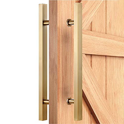 PZOFERLIN Dusch-Doppeltürgriff Schiebetürgriff aus Edelstahl for Holz- und Glastüren, mehrfarbig, 50–150 cm(D,80cm) von PZOFERLIN