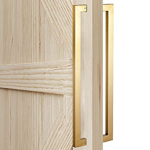 PZOFERLIN Dusch-Doppeltürgriff Türgriff aus Edelstahl for Türen und Schränke, mehrfarbig, mehrere Größen(D,60cm) von PZOFERLIN