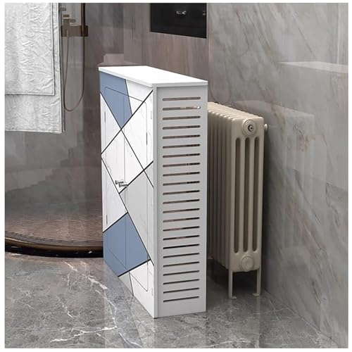PZOFERLIN Heizkörperabdeckung Heating Cabinet Storage Shelf with 2 Doors Multiple Sizes(L60*H80*20cm) von PZOFERLIN