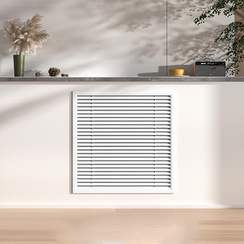 PZOFERLIN Heizkörperabdeckung aus Faserplatten Heating Cabinet Shelf Aluminum Alloy Multiple Sizes(40 * 40cm) von PZOFERLIN