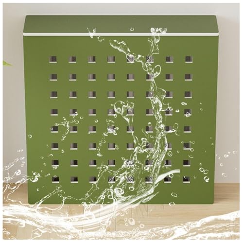 PZOFERLIN Heizkörperabdeckung aus Faserplatten Wood Heating Cabinet Storage Shelf Multiple Sizes(L80*H70*T20cm) von PZOFERLIN