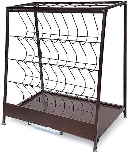PZOFERLIN Regenschirmständer für den gewerblichen Gebrauch Eisen-Regenschirm-Garderobenständer for Stöcke und Stöcke, for Zuhause, Hotel, Büro, 60 x 36 x 67 cm(#2) von PZOFERLIN