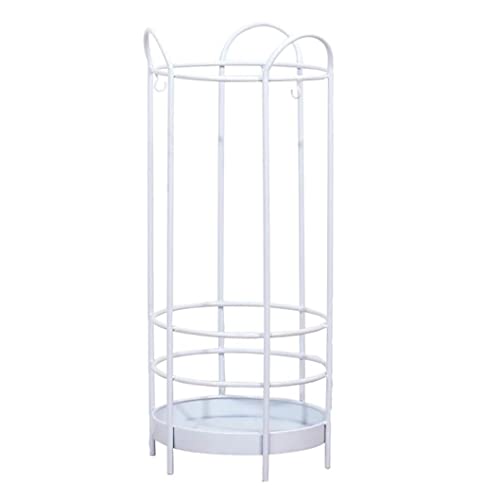 PZOFERLIN Schirmständer Metall Mesh Regenschirm Bin Stand for Eingangsbereich Canes Spazierstöcke Multicolor(C White) von PZOFERLIN