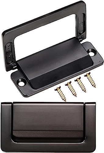 PZOFERLIN Schrank- und Schubladengriffe 2er-Pack Schrank- und Schubladengriffe aus Zinklegierung, mehrfarbig(Black) von PZOFERLIN