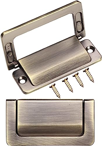 PZOFERLIN Schrank- und Schubladengriffe 2er-Pack Schrank- und Schubladengriffe aus Zinklegierung, mehrfarbig(Bronze) von PZOFERLIN