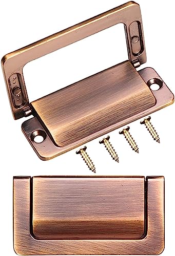 PZOFERLIN Schrank- und Schubladengriffe 2er-Pack Schrank- und Schubladengriffe aus Zinklegierung, mehrfarbig(Coffeecolor) von PZOFERLIN