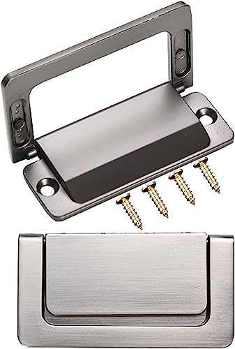 PZOFERLIN Schrank- und Schubladengriffe 2er-Pack Schrank- und Schubladengriffe aus Zinklegierung, mehrfarbig(Silver) von PZOFERLIN