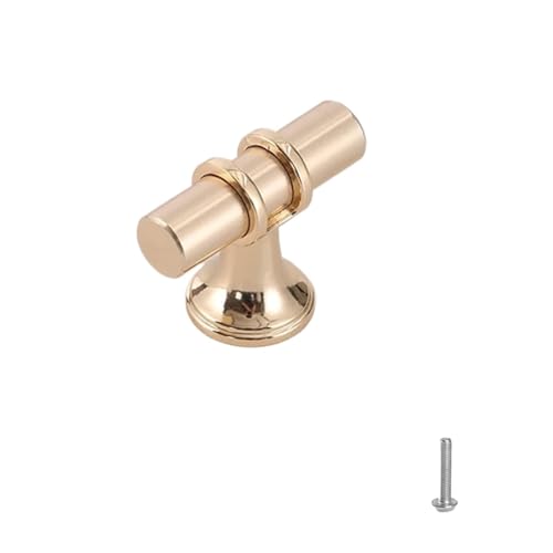 PZOFERLIN Schrank- und Schubladengriffe Schrankgriffe Schubladengriffe Zinklegierung Aluminium Gold Mehrere Größen(Single hole) von PZOFERLIN
