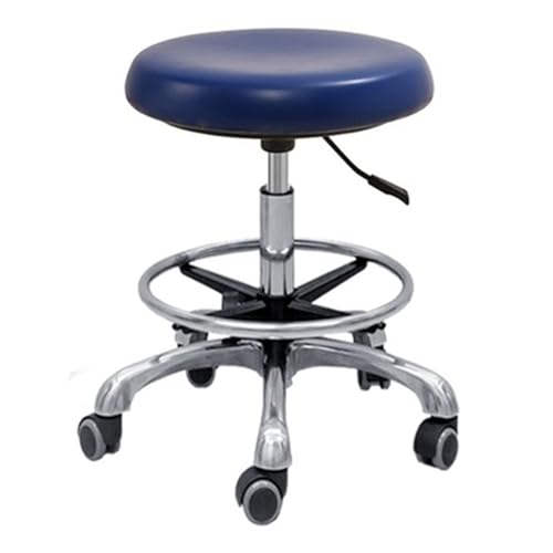 PZOFERLIN Stühle Medizinische Hocker Dental Medical Salon Hocker mit Armlehne Rückenlehne Drehbarer Höhenverstellbarer Sattel(A1) von PZOFERLIN