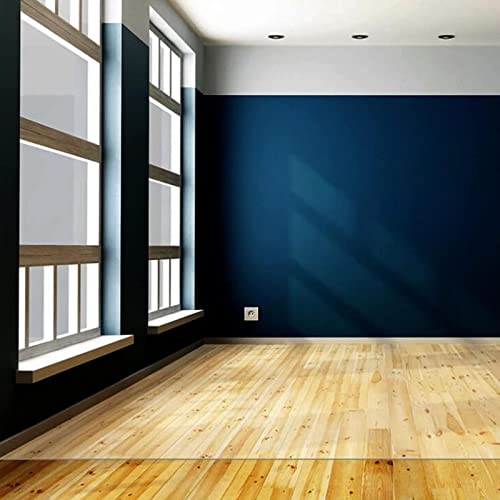 PZOFERLIN Transparenter Kunststoffteppich Teppichschutz aus PVC-Vinyl, transparent, rutschfest, for das Homeoffice, mehrere Größen, 1,5 mm(180x350cm/70x138in) von PZOFERLIN