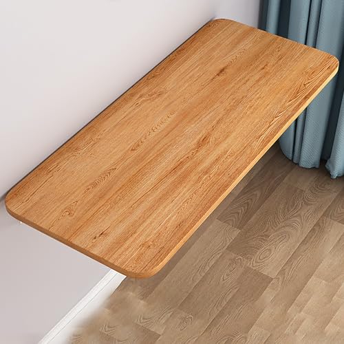 PZOFERLIN Wandmontierter Klapptisch mit Blättern An der Wand montierter Klapptisch mit Stahlhalterung(60 * 50cm/24 * 20inch) von PZOFERLIN