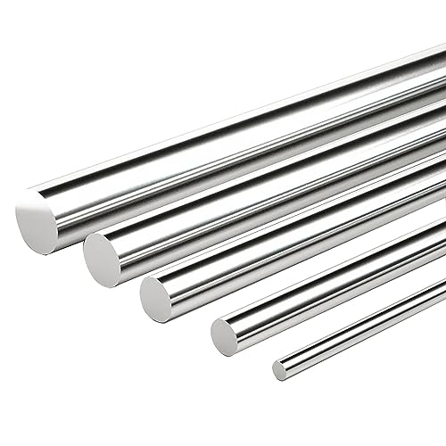 Rundstahl Stange Rundstab aus Edelstahl 304, 16–25 mm Durchmesser x 500 mm Länge, 1er- oder 2er-Pack(2pcs,25 * 500Mm) von PZOFERLIN