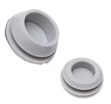 T-förmiger Dichtungsstopfen Bogenförmige Schnellverschlussstopfen aus Silikon, Größe 10–36 mm, 10 Stück pro Packung(Grey,20mm) von PZOFERLIN