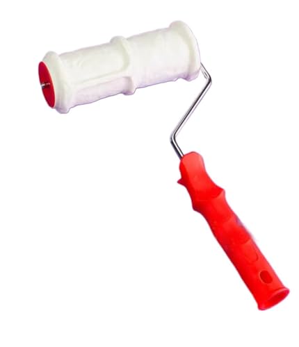 Wandroller, Strukturfarbroller Gummi Vene Korn Farbroller Mit Griff 8 Zoll DIY Wand Dekoration Werkzeug 2206TS von PZOFERLIN