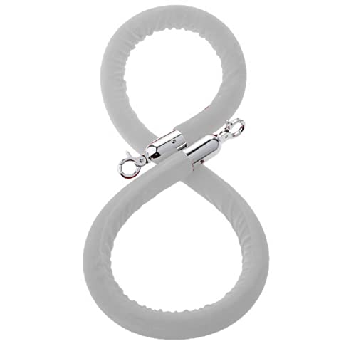 Warteschlangen-Seilbarrieren Seil zur Kontrolle von Menschenmengen, mehrere Größen, 0,6–3m, mehrfarbig(Color 9,2.5M) von PZOFERLIN