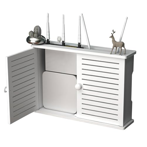 PZPIUGY WiFi Router Aufbewahrungsbox Schwebende Regale Wandmontage Wandhalterung Kabel Organizer Wandbehänge TV Kabel Verstecken Box PZPIUGY WiFi Router Aufbewahrungsbox Schwebende Regale Wandmontage Wandhalterung Kabel Organizer Wandbehänge TV Kabel Verstecken Box von PZPIUGY