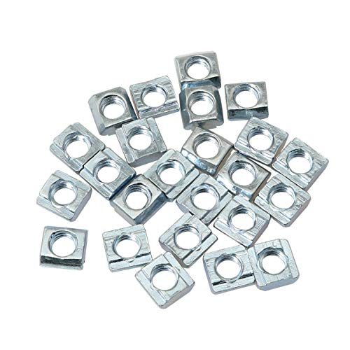 PZRT 24 Stück 20 Serie M6 T-Nut Gleitmutter für 6 mm Aluminium-Extrusionsprofil 2020 Serie Nut von PZRT