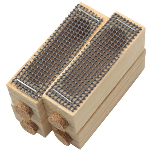 PZRT 4 x hölzerne Königin-Käfige mit Metallgitter, spezialisiertes Exportwerkzeug für die Aufzucht von Königin, Käfig, Gehäuse, Box, Kolonie, Spaltung PZRT 4 x hölzerne Königin-Käfige mit Metallgitter, spezialisiertes Exportwerkzeug für die Aufzucht von Königin, Käfig, Gehäuse, Box, Kolonie, Spaltung von PZRT