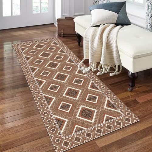 PaGuvFng Teppich Läufer Flur Küche rutschfest Waschbar 80 x 130 cm Küchenteppich Waschbar rutschfest Vintage Meterware Teppichläufer Flur Modern Küchenteppich, Läufer, Fußmatte Lang PaGuvFng Teppich Läufer Flur Küche rutschfest Waschbar 80 x 130 cm Küchenteppich Waschbar rutschfest Vintage Meterware Teppichläufer Flur Modern Küchenteppich, Läufer, Fußmatte Lang von PaGuvFng