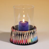 Windlicht Aus Farbstiften in Regenbogenfarben Für Kerzen Und Maxi Teelichter Windlicht Aus Farbstiften in Regenbogenfarben Für Kerzen Und Maxi Teelichter von PaRayKunsthandwerk