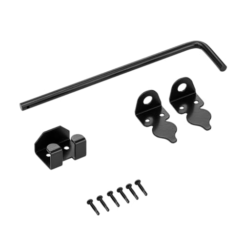 Paaruter 1 Satz Außentorriegel für Zäune und Türen - Hochleistungs-Sicherheitsschloss 12 von Paaruter